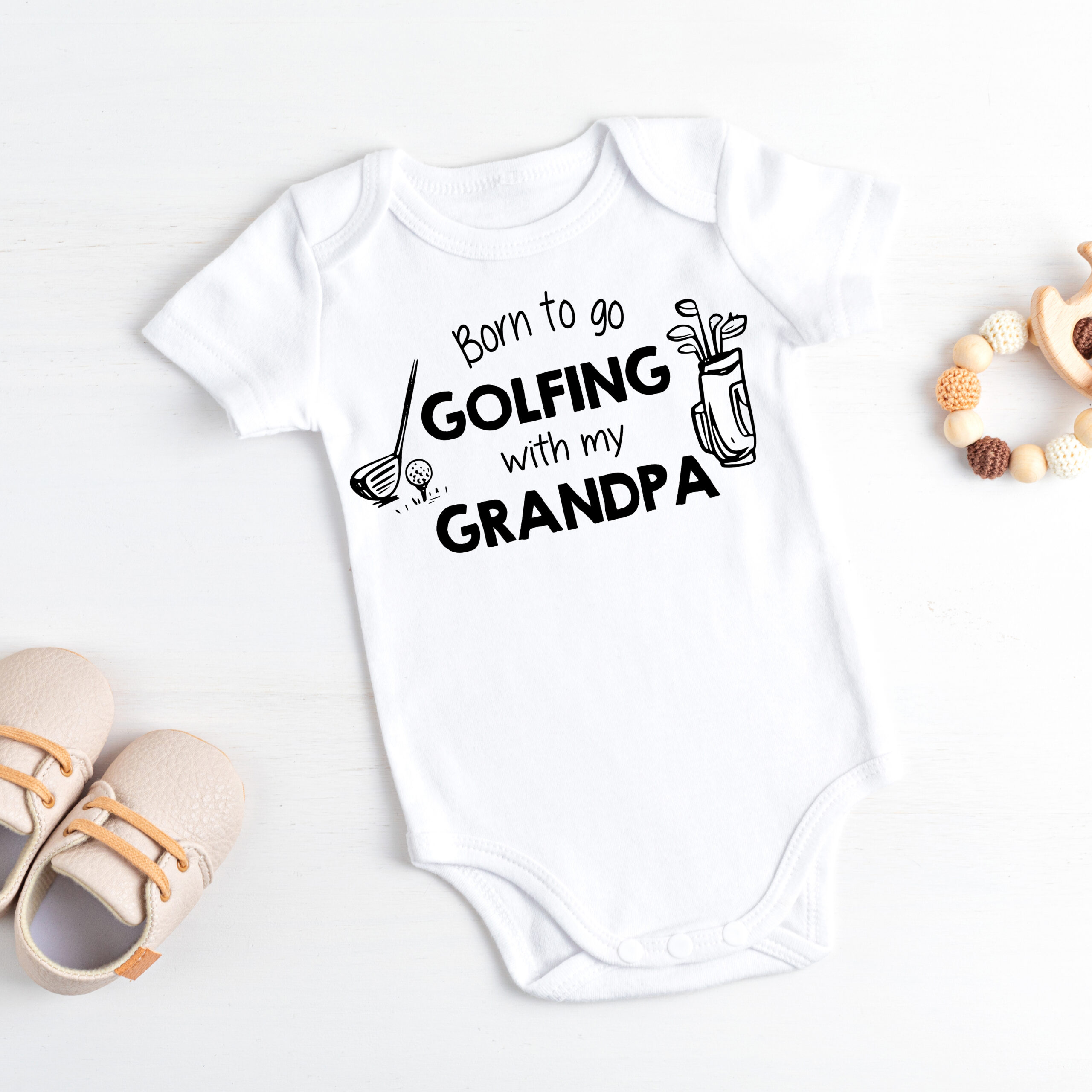 BORN TO GO GOLFING WITH MY "GRANDPA"