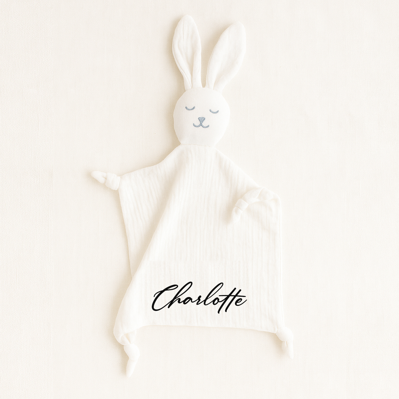MUSLIN COMFORT BUNNY BLANKET – Once Upon a Onesie
